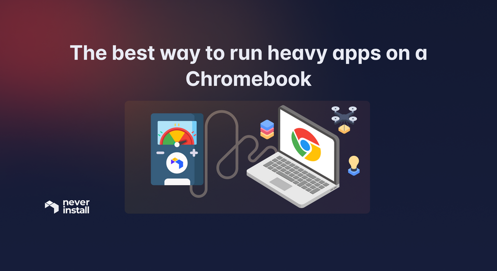 The best way to run heavy apps on a Chromebook