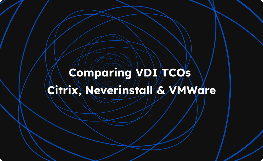 Where do VDI costs hide? - A detailed TCO breakdown