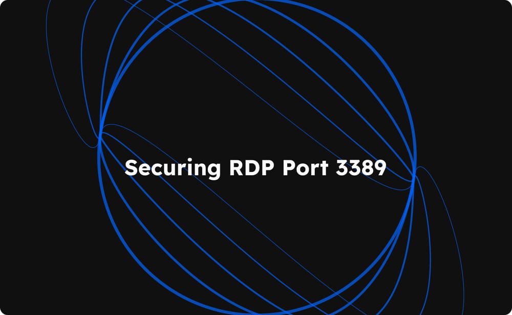 Securing your RDP Ports