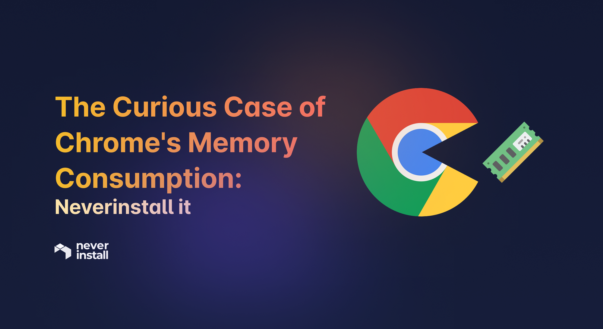 Chrome memory consumption