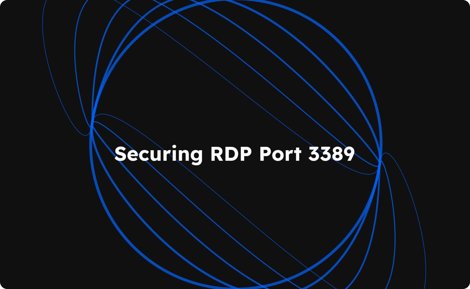 Securing your RDP Ports